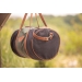 Canvas Bowl Bag Large Model - Khaki & Black