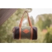 Canvas Bowl Bag Medium Model - Khaki & Black