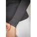 Maddie Seamless Polo Shirt - Anthracite
