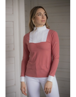 Florence Long Sleeve Show Shirt - Terracotta