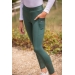 Dark Green Eden by Pénélope Delphe Legging - Children