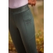 Dark Green Eden by Pénélope Delphe Legging - Children