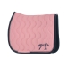 Diamant Saddle Pad - Pale Pink & Navy