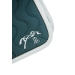 Tapis de selle Diamant - Bleu Canard & Blanc