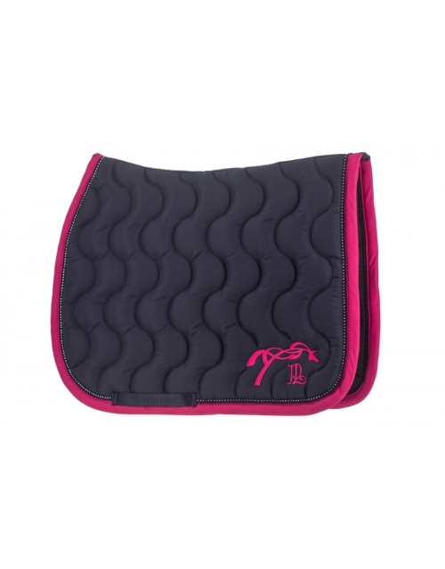 Diamant Saddle Pad - Navy & Fuchsia