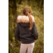 Eden by Pénélope Glitter Navy Lyon Bombers Jacket - Children
