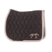 Tapis de selle Eden by Pénélope Diamant - Noir & Rose Gold