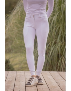 Pantalon d'Équitation Sybille - Blanc