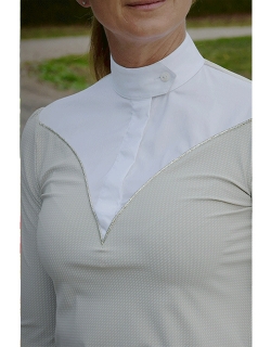 polo de concours beige Las Vegas Pénélope