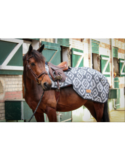 Ethnic exercise rug – Grey...