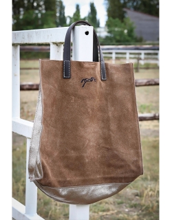 Tote-bag Pépite - Camel & doré
