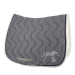 Classic point sellier saddle pad - Grey & white