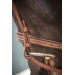 Smoothie Pearl Bridle - Brandy & Turquoise
