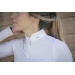 Seville Long-Sleeve Competition Polo - White
