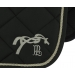 Tress Saddle Pad - Black & Gold