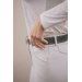 Long Sleeve Séville Mesh Show Polo Shirt - White