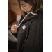 Fashion Rain Waterproof Jacket - Black