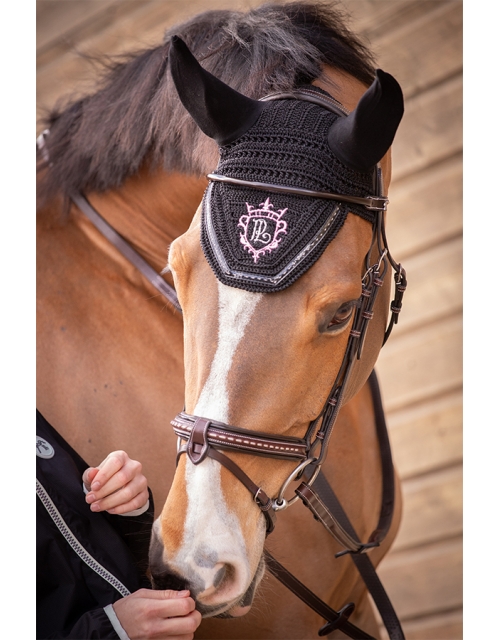 Point Sellier Fly Veil - Black & Pink