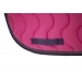 Classic Point Sellier Saddle Pad - Fuchsia & Navy