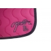 Classic Point Sellier Saddle Pad - Fuchsia & Navy