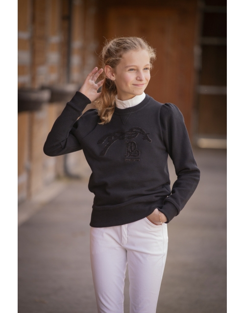 Sweat Clotilde Noir - Enfant