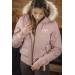 Step Bombers Jacket - Powder Pink