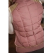 New Roge Sleeveless Jacket - Old Pink