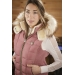 New Roge Sleeveless Jacket - Old Pink