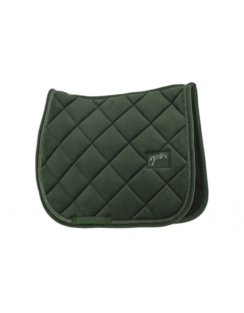 Eden by Pénélope New Strass Saddle Pad - Dark Green