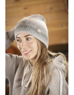 Mila Beanie - Heather Grey