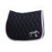 Classic Point Sellier Saddle Pad - Navy & Gold Pink