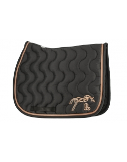 Tapis de selle Point Sellier Classique - Noir & Caramel