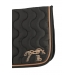 Classic Point Sellier Saddle Pad - Black & Caramel