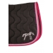 Tapis de selle Eden by Pénélope Point Sellier - Noir & Fuchsia