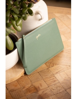 Flat Pouch - Sage Green