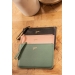 Pochette Plate - Vert Sauge