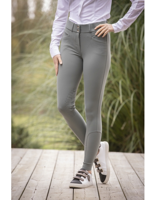 Pantalon d'Équitation Majestic - Vert Sauge