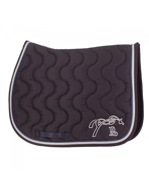 Tapis de selle Point Sellier Classique - Marine & Bleu Pailleté