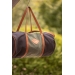 Canvas Bowl Bag Large Model - Khaki & Black